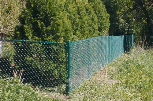 bedford fence residential chainlink fence